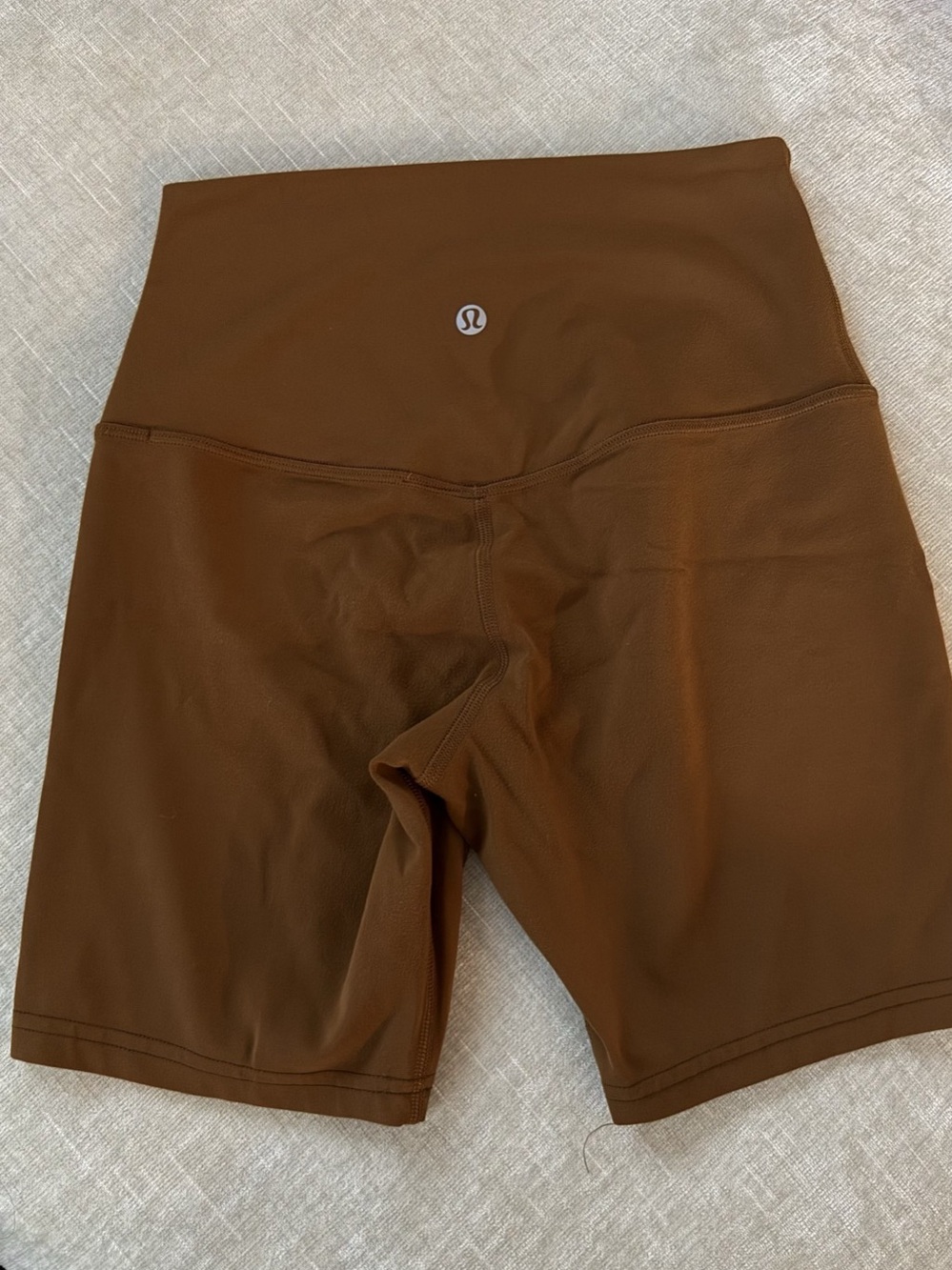 Lululemon Align High-Rise Short 6 inch Brown Bike Shorts Small